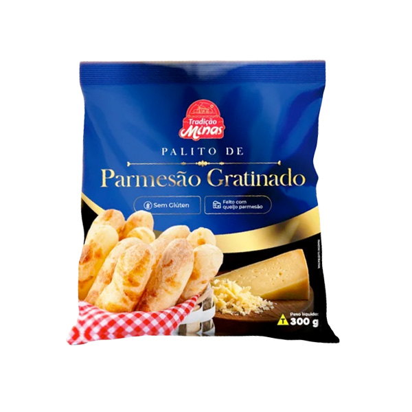 Palito de Parmesão Gratinado