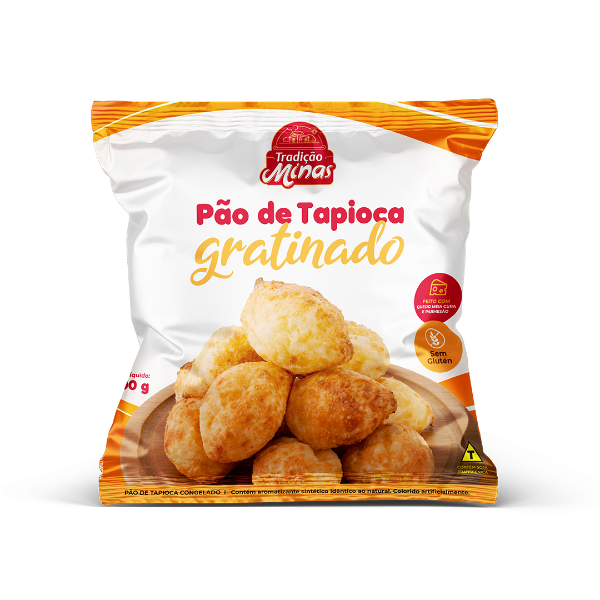 Pão de Tapioca Gratinado